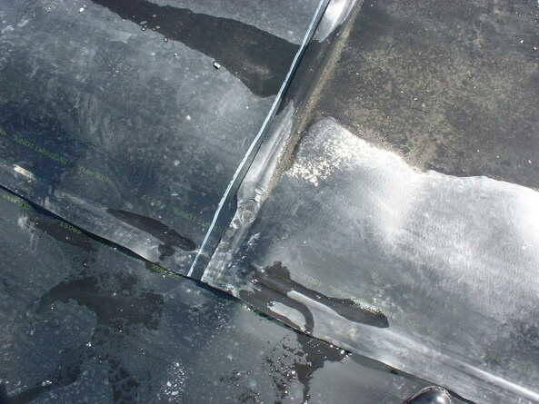 HDPE weld liner testing