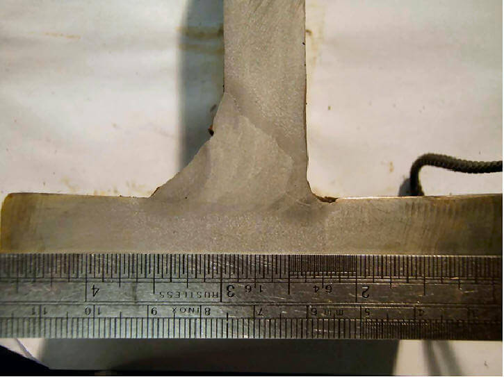 Welder qualification macro test